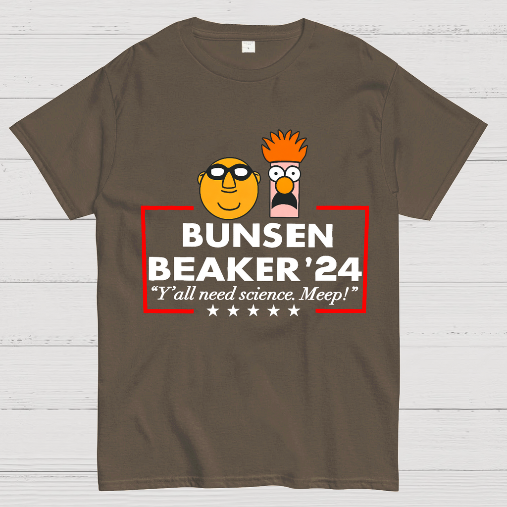Science Meep Bunsen And Beaker Teacher y T-Shirt