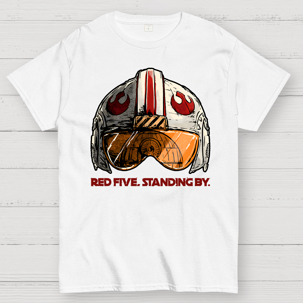 Red Five Standing By  T-Shirt