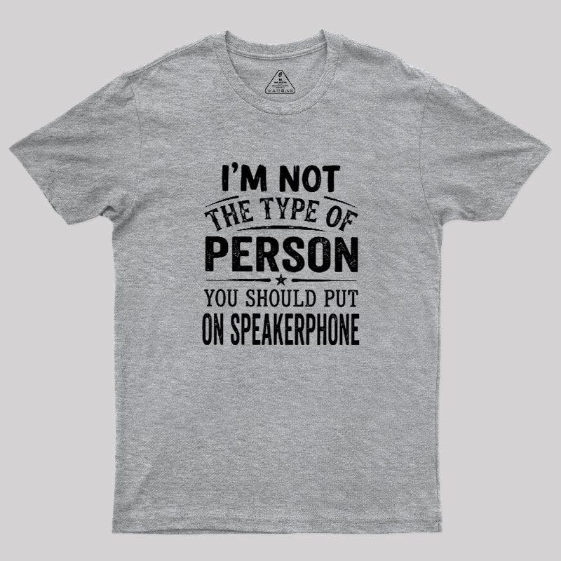 Off Speaker  T-Shirt