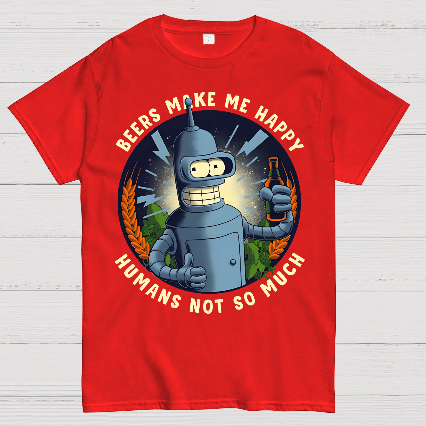 Beers Make Me Happy  T-Shirt