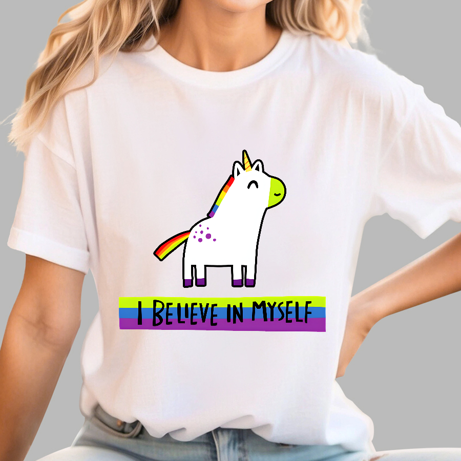 Unicorn Believes  T-Shirt