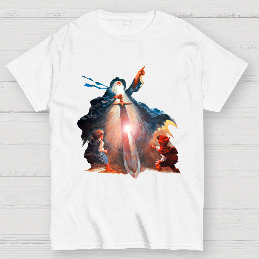 Retro Vintage Fantasy The Lord Of The Rings Unisex  T-Shirt