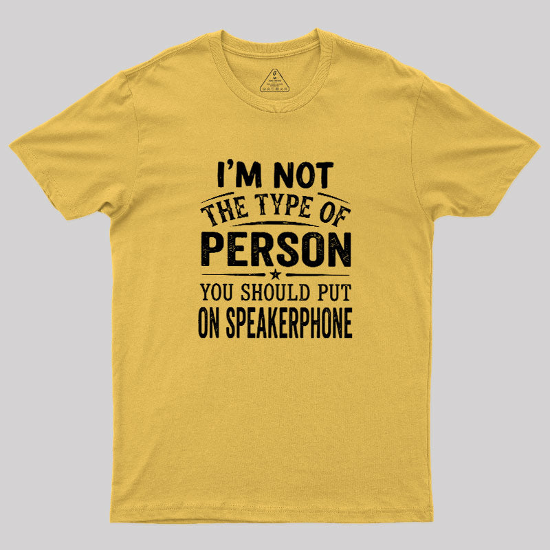 Off Speaker  T-Shirt