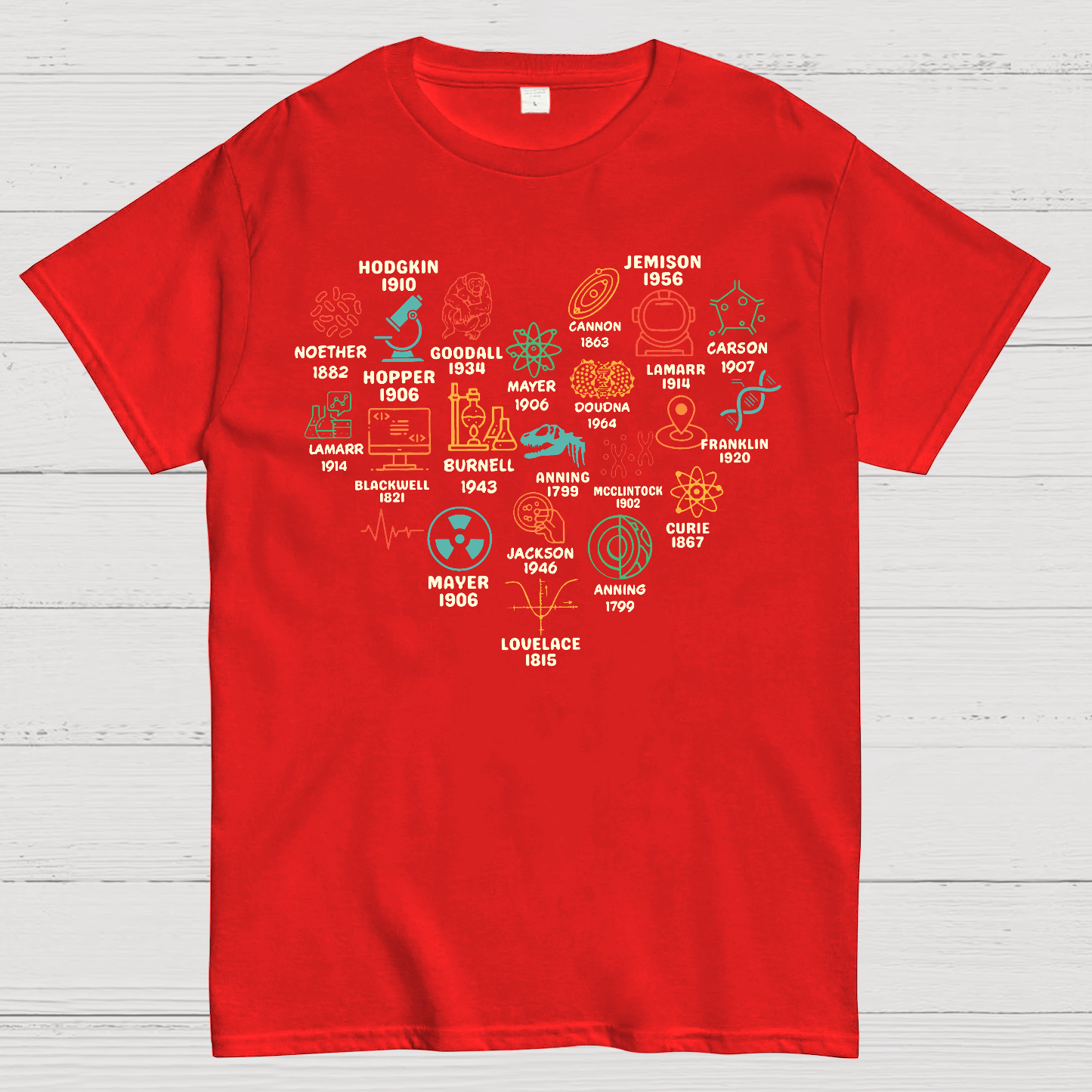 Women in Science Shirt, Vintage Science  T-Shirt
