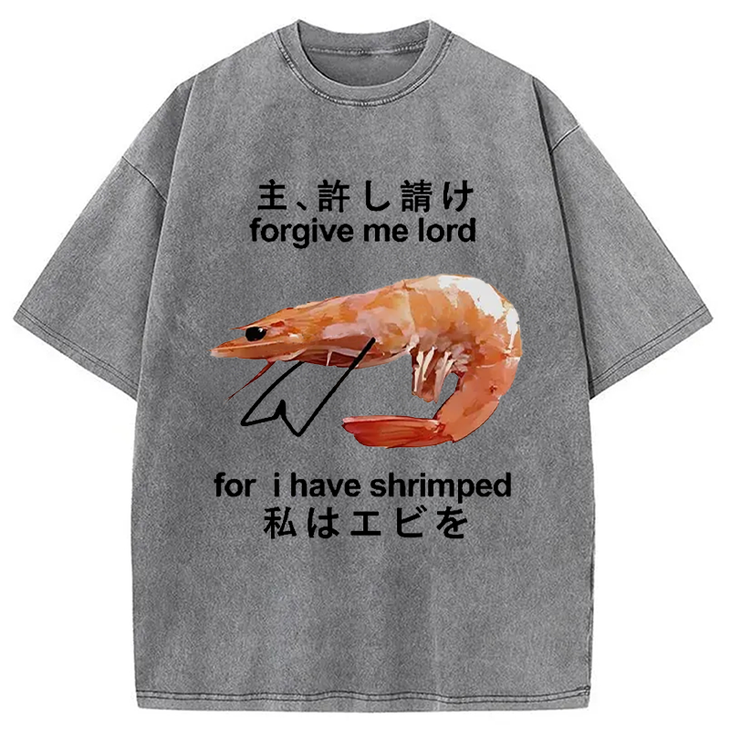 bbb Retreating Shrimp Washed T-Shirt
