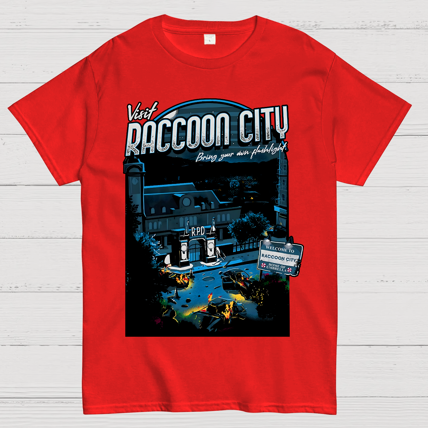 Visit Raccoon City  T-Shirt
