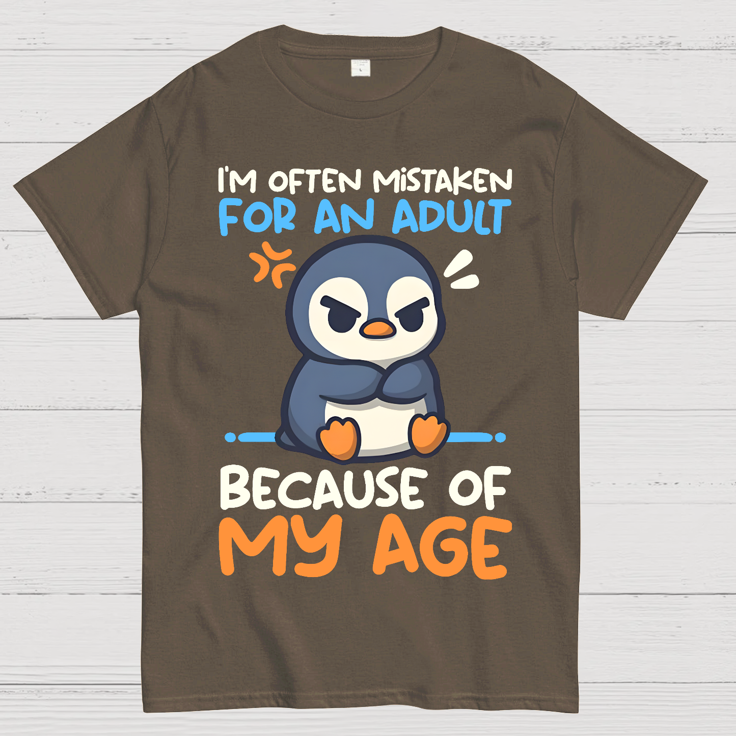 Penguin often mistaken for an adult  T-Shirt