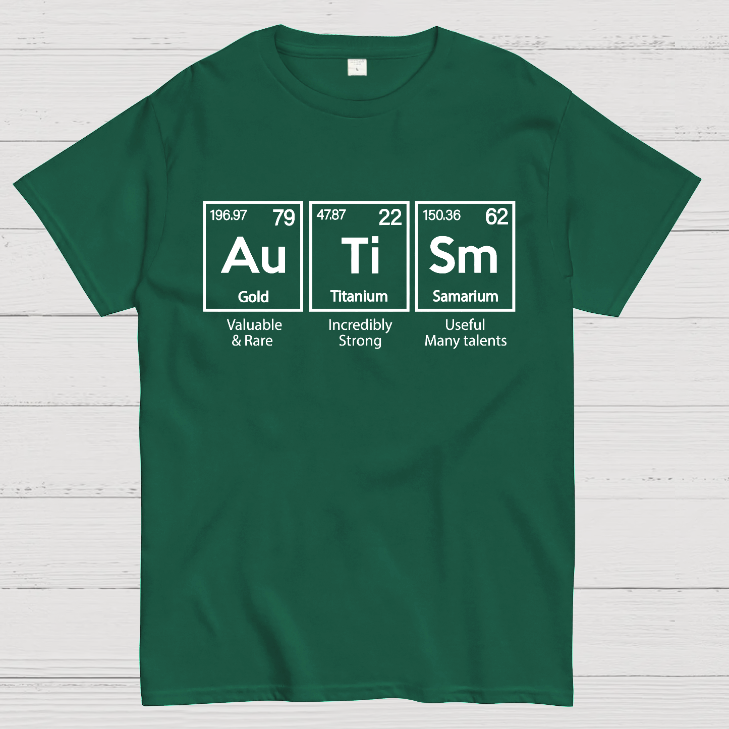 Autism Awareness Elements Periodic  T-Shirt