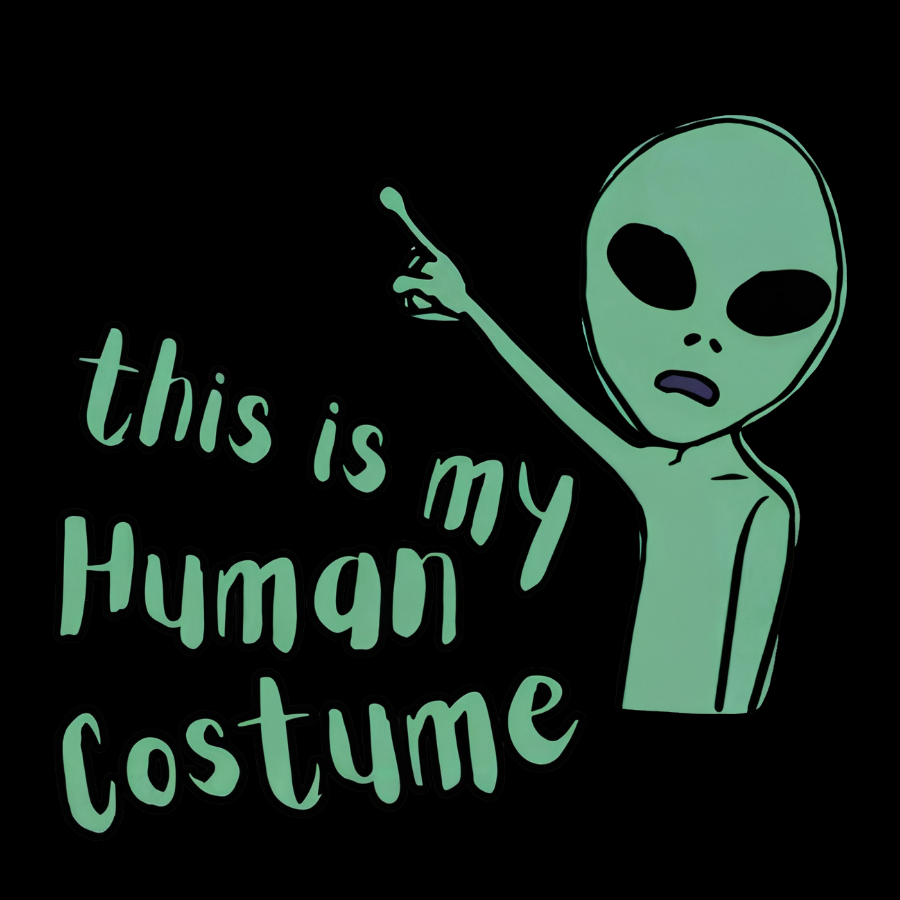 This Is My Human Costume  T-Shirt