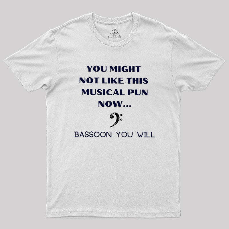 Funny Bassoon Music Pun  T-Shirt