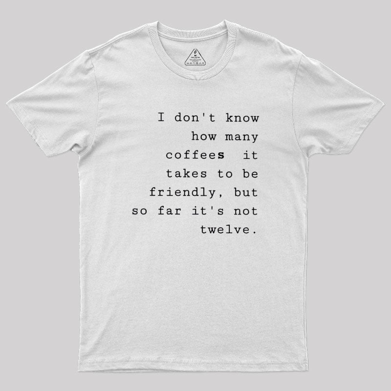 Coffee Demand  T-Shirt