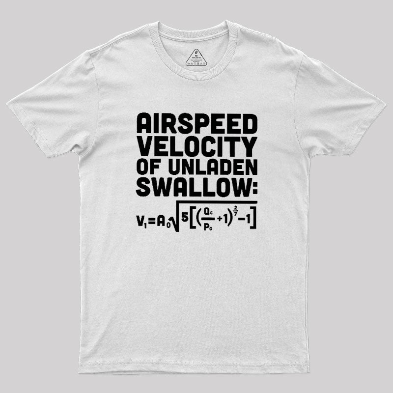 Airspeed Velocity of an Unladen Swallow  T-Shirt