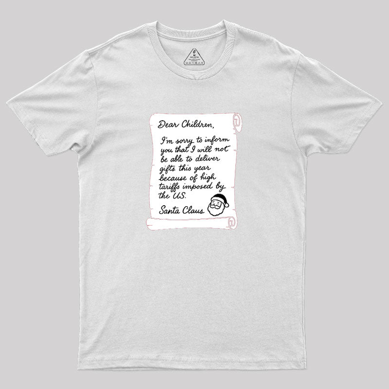 Christmas Letter  T-Shirt
