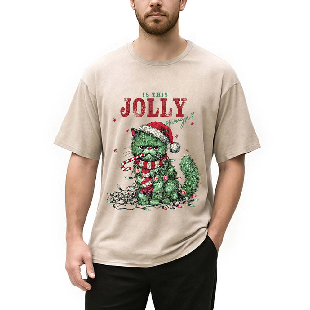 bbb Christmas Gift Washed T-Shirt