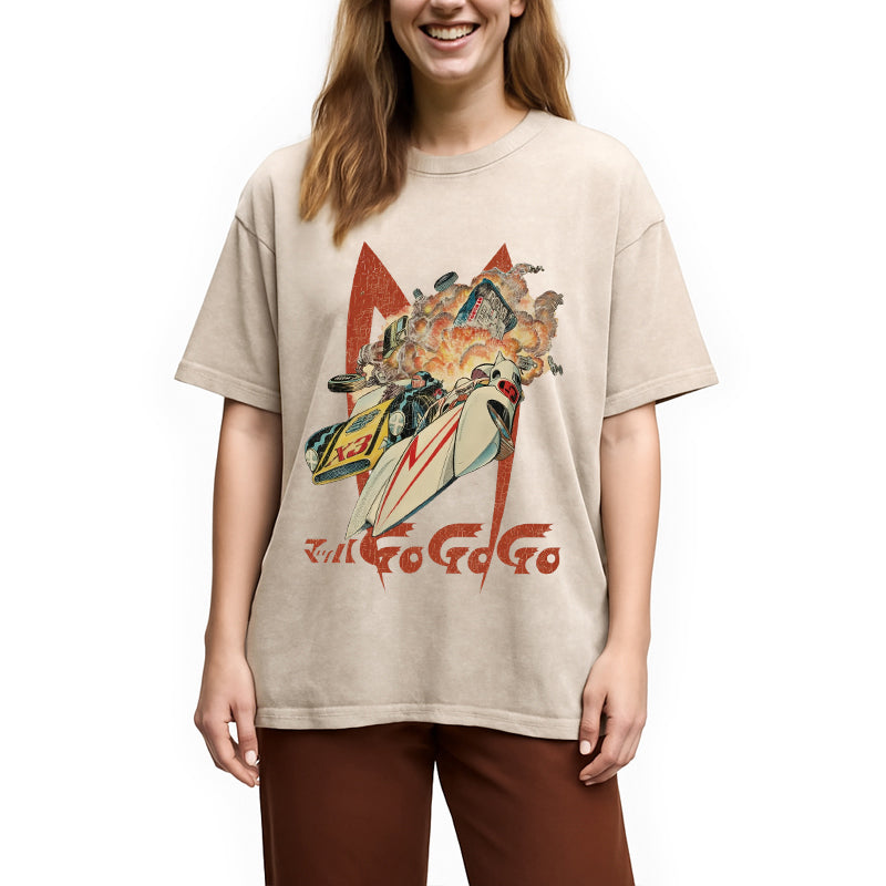 bbb Speed Racer Vintage Washed T-Shirt