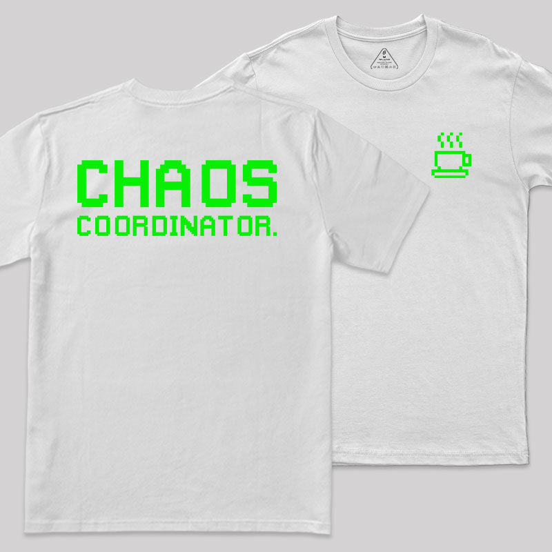 Chaos Front and Back Printed T-Shirt
