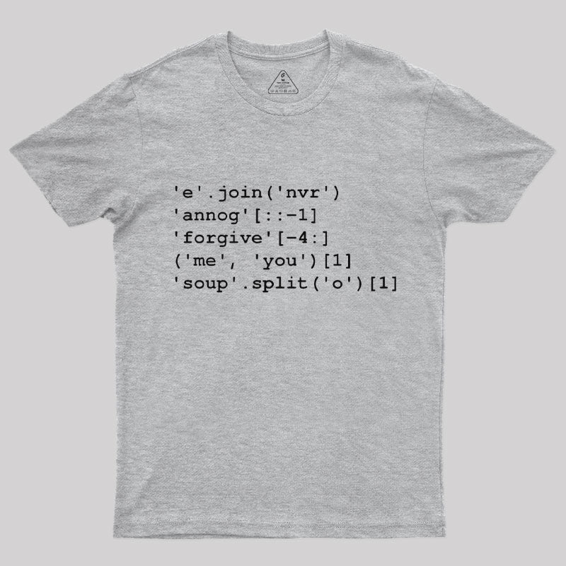 Rick Roll in Python  T-Shirt