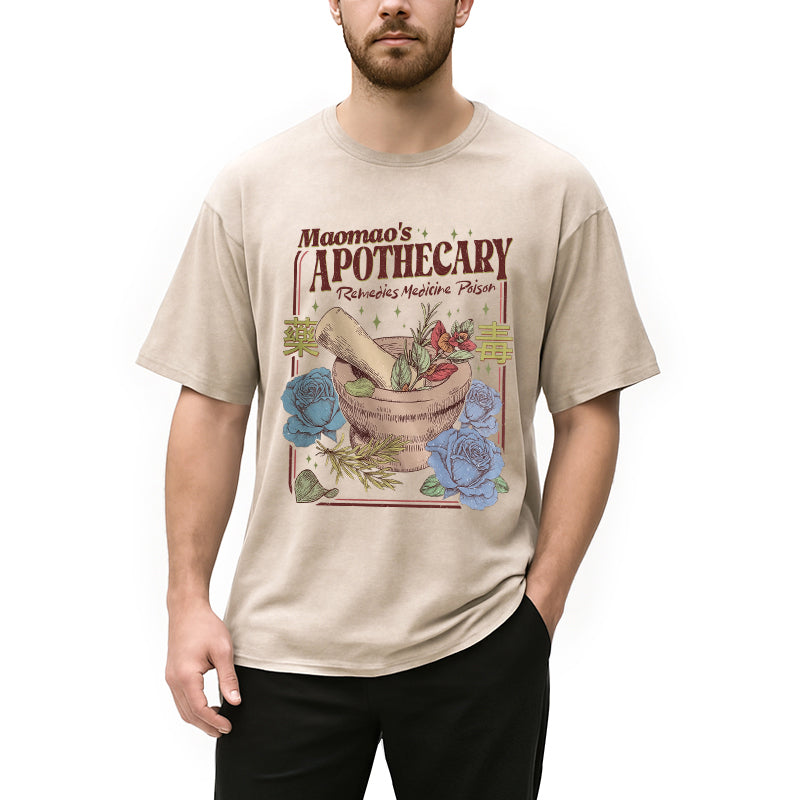 bbb Mao Mao's Apothecary Poisons Washed T-Shirt