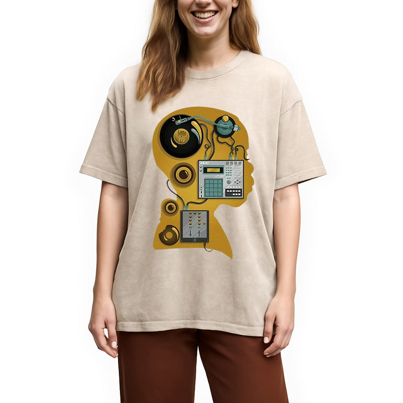 bbb J Dilla DJ Washed T-Shirt