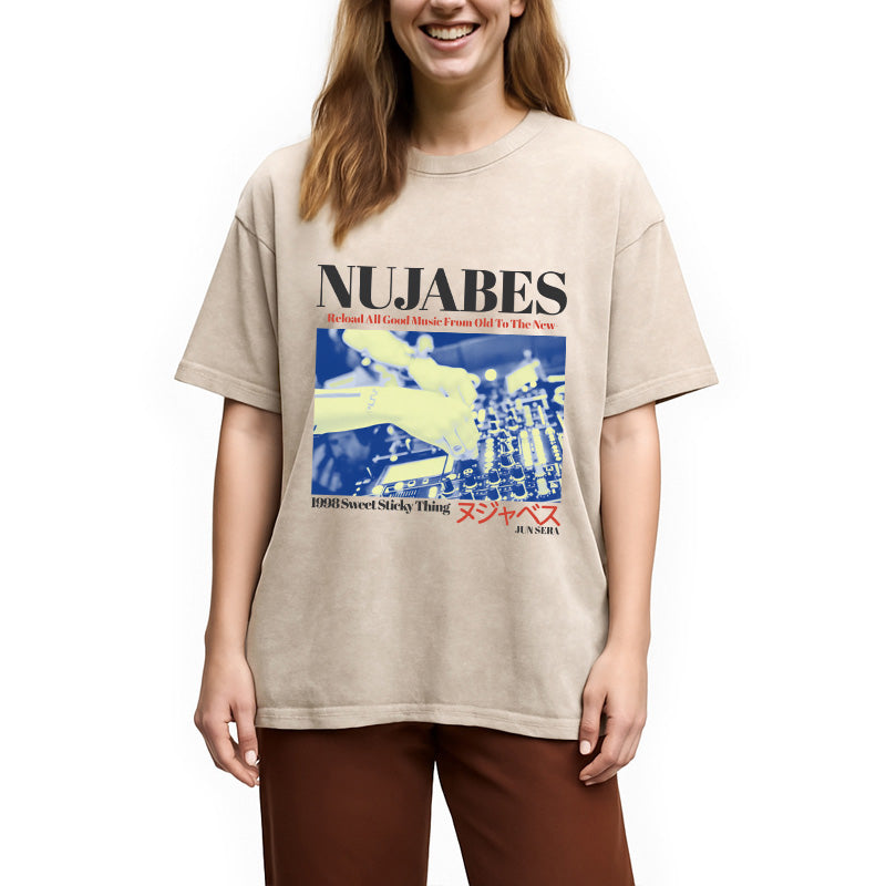 bbb Vintage Nujabes Washed T-Shirt