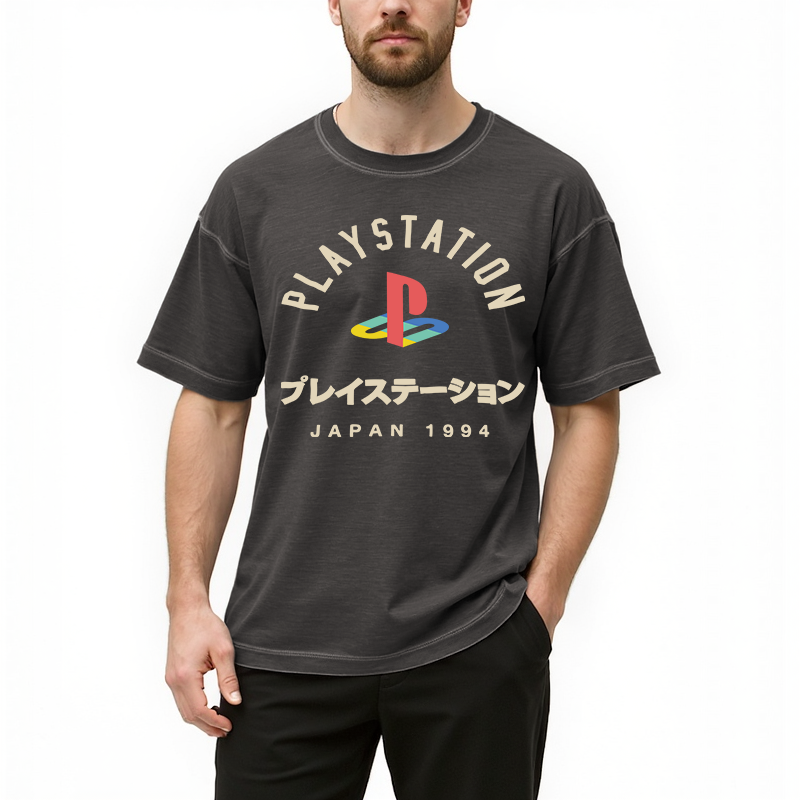 bbb PlayStation Japan Gradient Washed T-Shirt