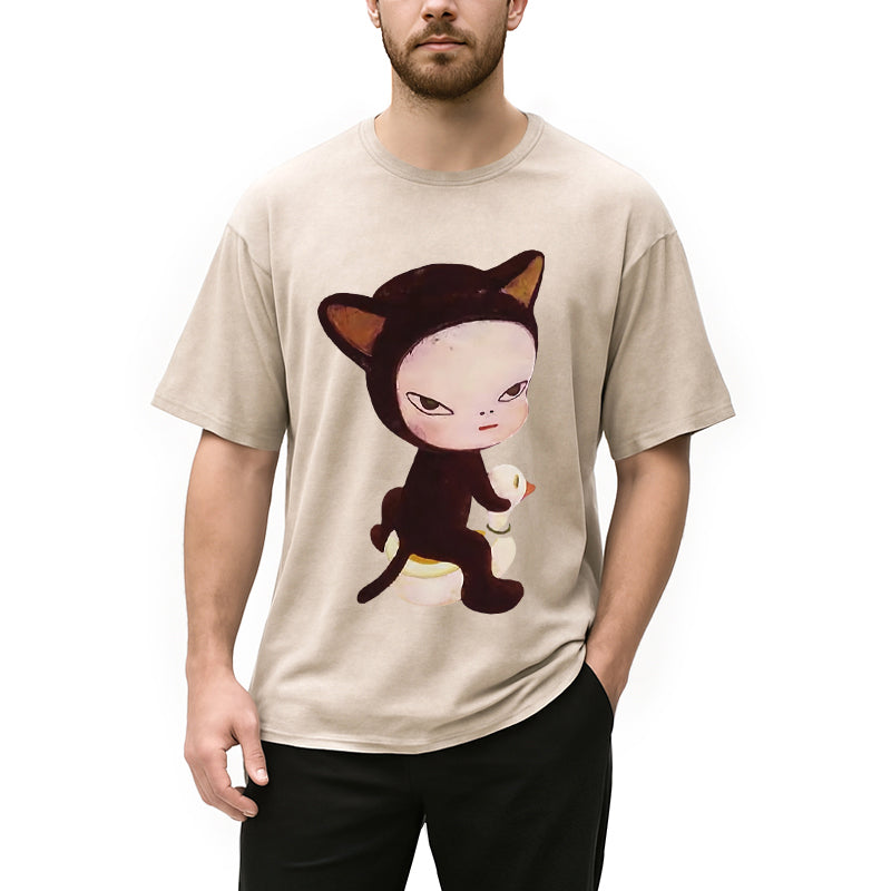 bbb Yoshitomo Nara Washed T-Shirt
