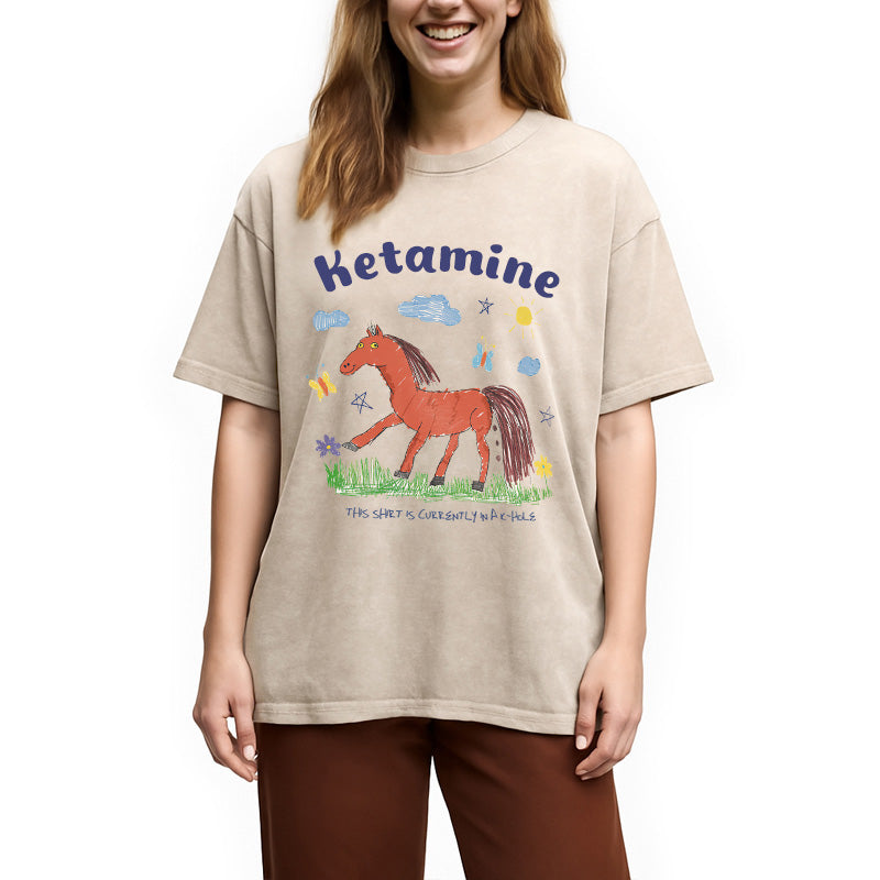 bbb I Do Ketamine Washed T-Shirt
