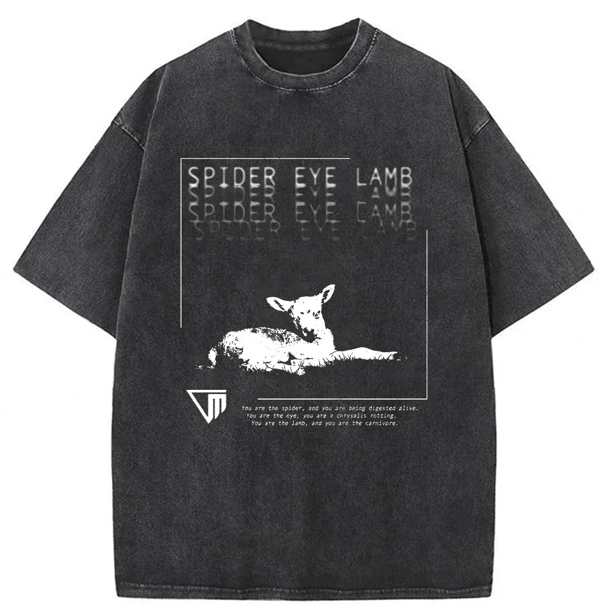 bbb Spider Eye Lamb Washed T-Shirt