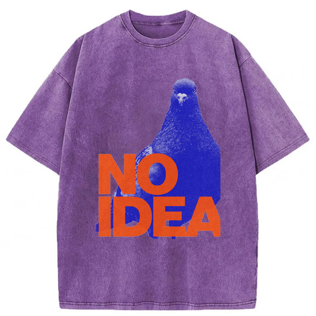 bbb No Idea Crowned Pigeon Washed T-shirt