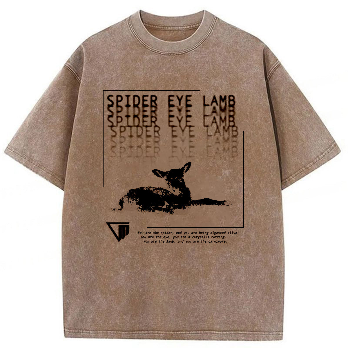 bbb Spider Eye Lamb Washed T-Shirt