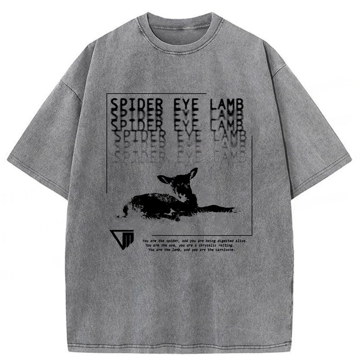bbb Spider Eye Lamb Washed T-Shirt