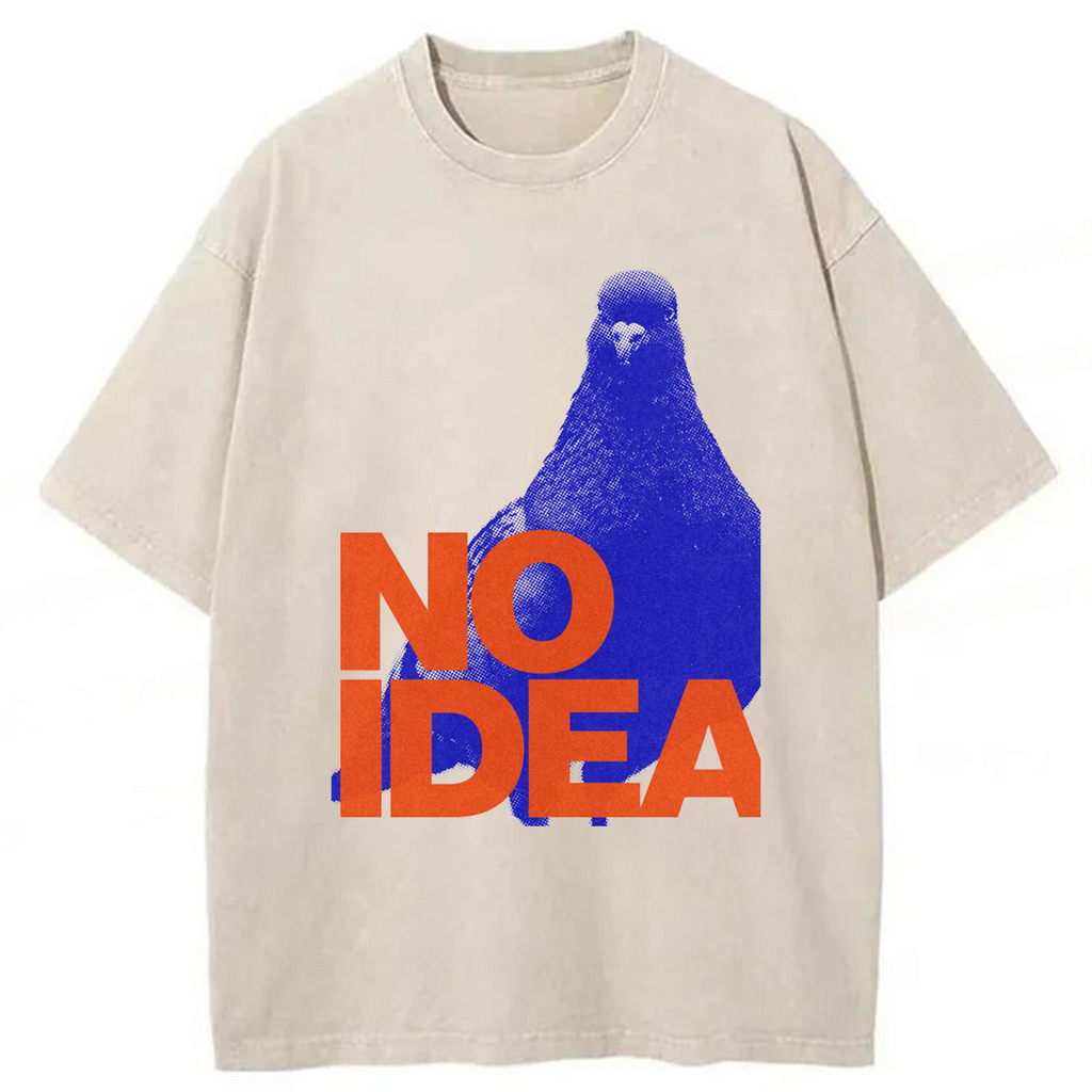 bbb No Idea Crowned Pigeon Washed T-shirt
