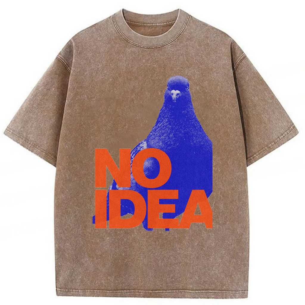 bbb No Idea Crowned Pigeon Washed T-shirt