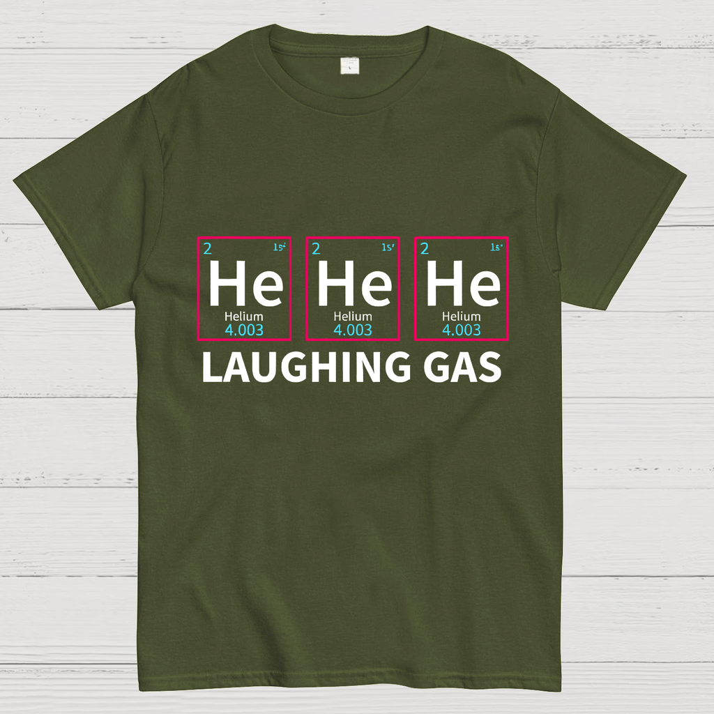Laughing Gas Periodic Table of Elements y T-Shirt