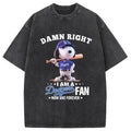 bbb Dodgers Baseball Vintage Washed T-Shirt