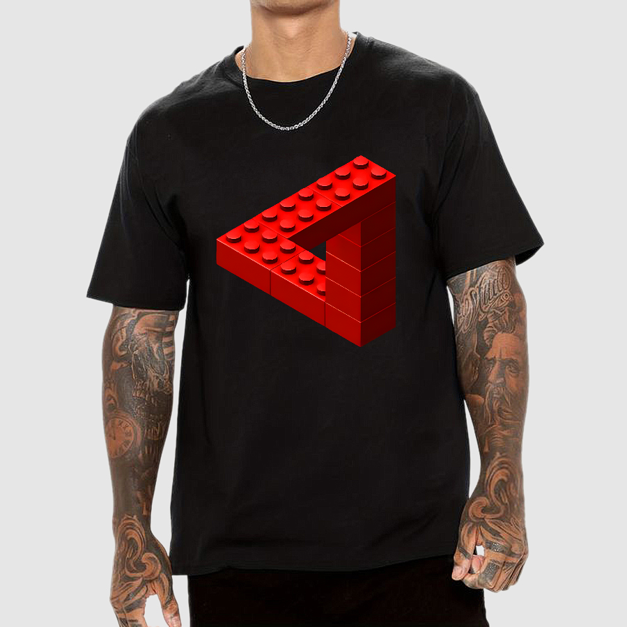 Escher Toy Bricks  T-Shirt