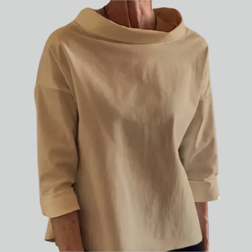 Damen-Sweatshirt aus Baumwolle, schwarz, Rundhalsausschnitt, locker geschnitten, lässig-trendig, modisch
