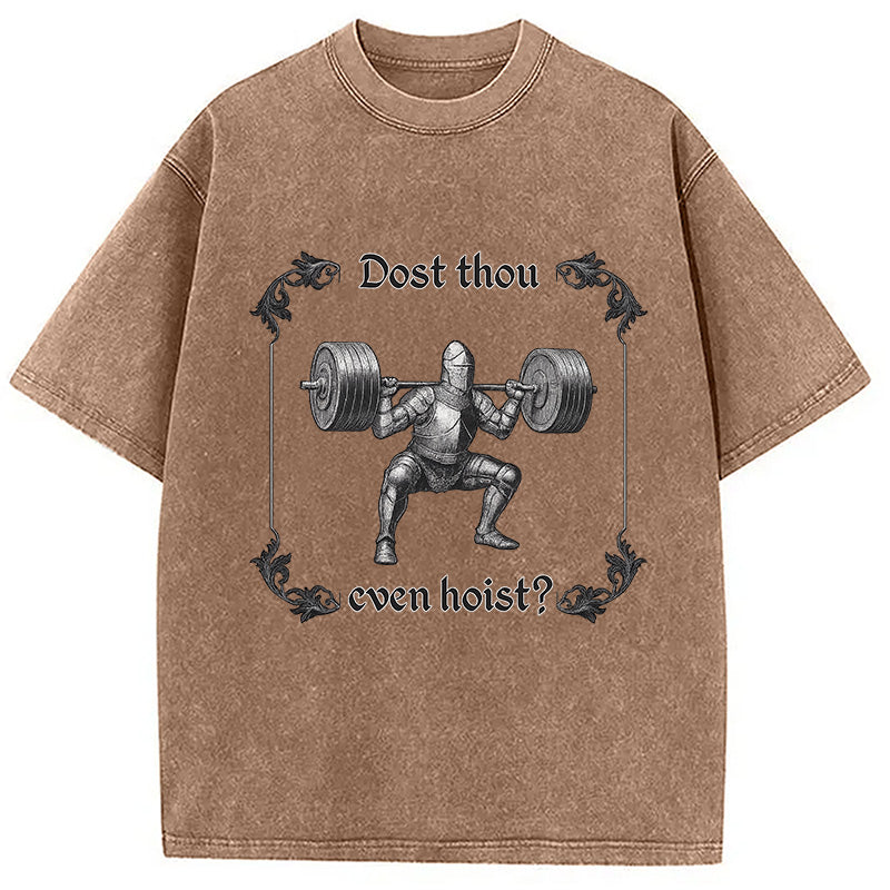 bbb Dost Thou Even Hoist Washed T-Shirt