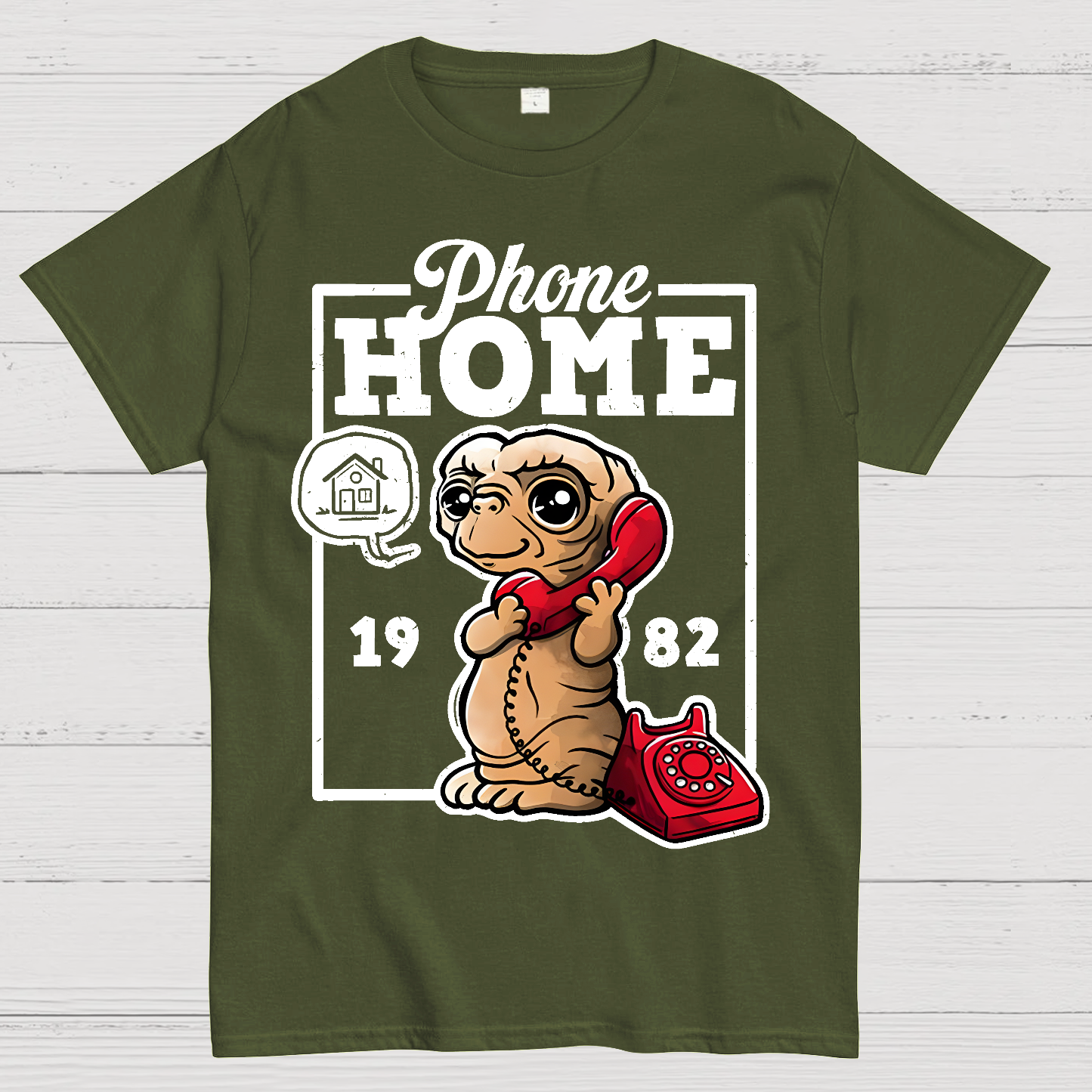 Cute Phone Home  T-Shirt