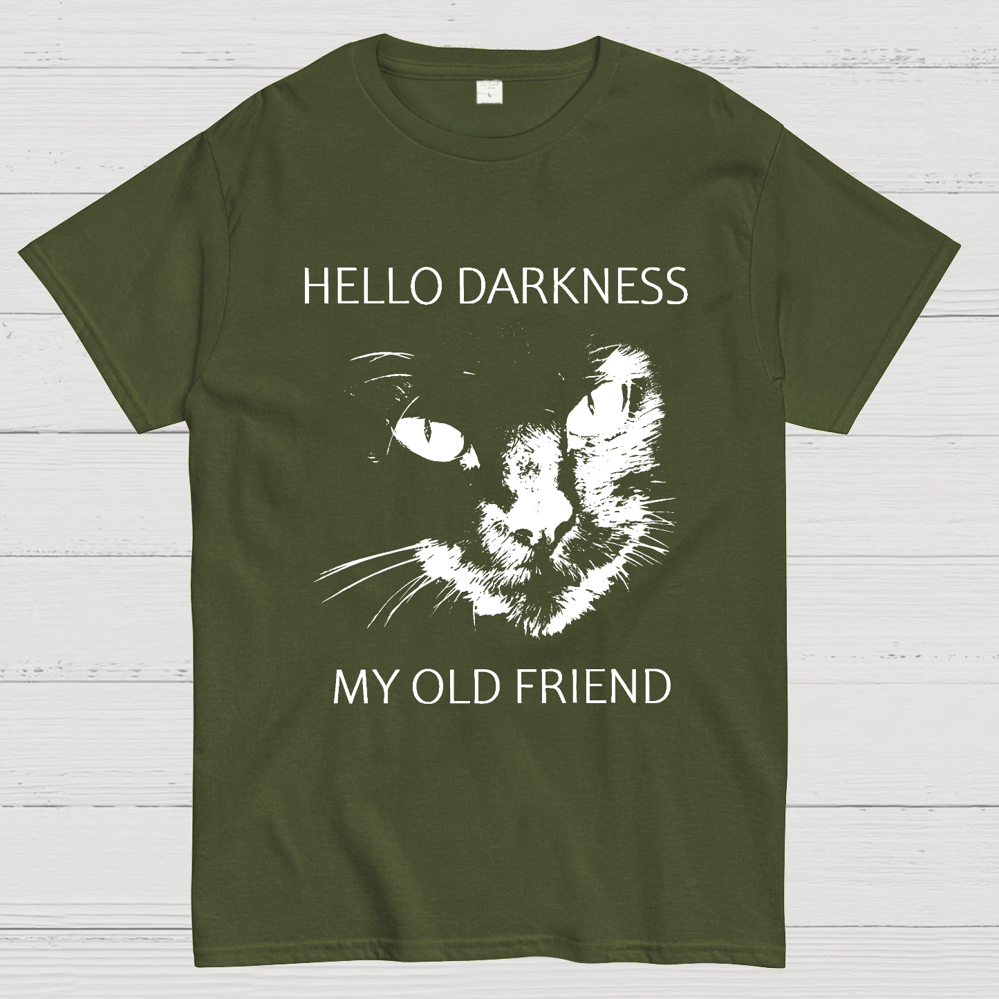 Hello Darkness My Old Friend y T-Shirt