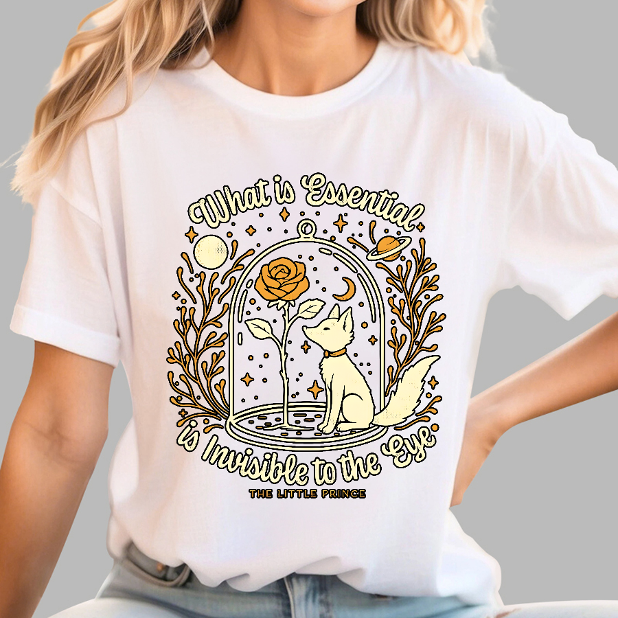 The Rose And The Fox  T-Shirt