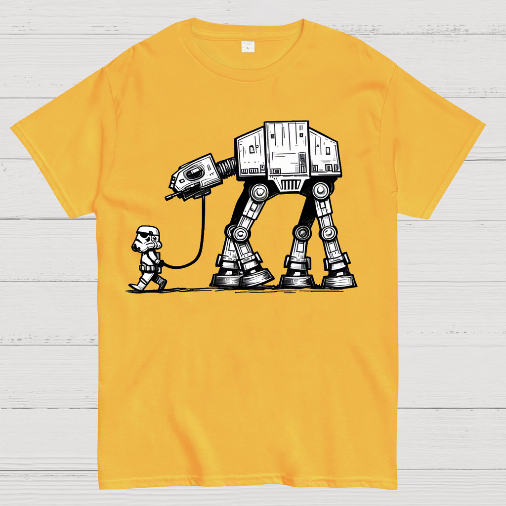 Empire Robot Dog-Planet Battles  T-Shirt