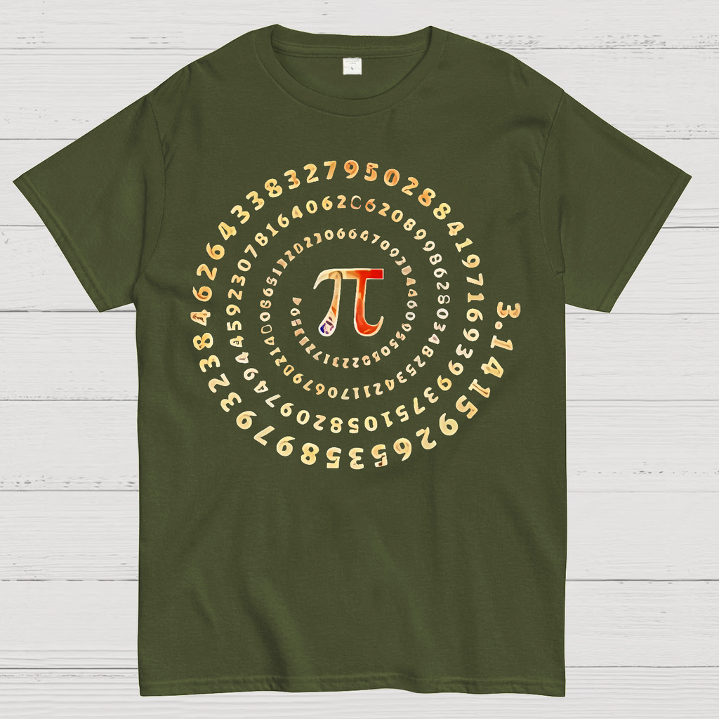 Pi Spiral  T-Shirt