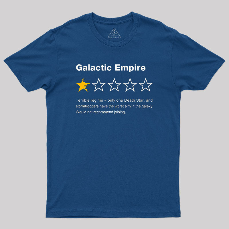 Galactic Empire Review  T-Shirt