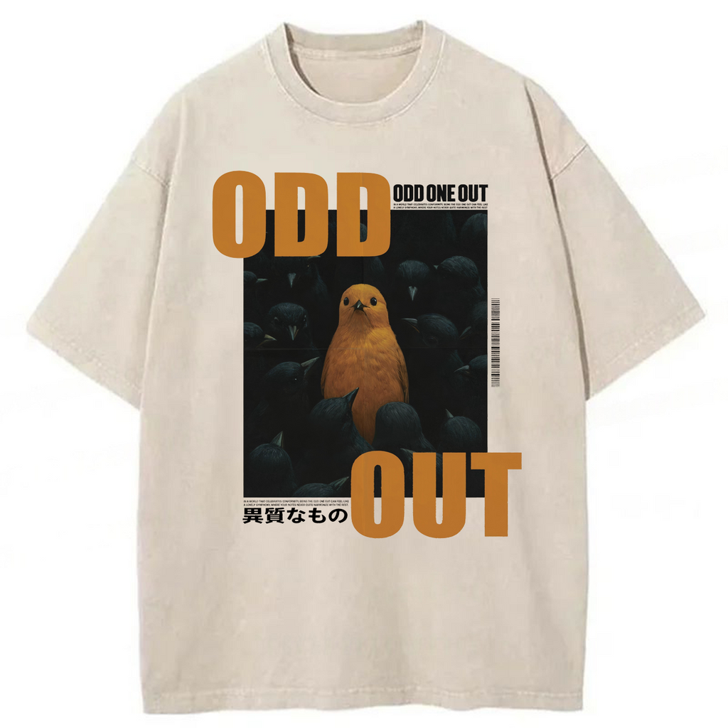 bbb Odd One Out Be Yourself Washed T-shirt