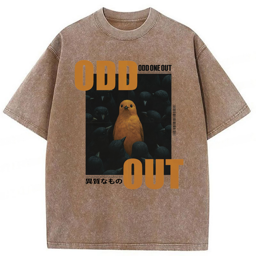 bbb Odd One Out Be Yourself Washed T-shirt