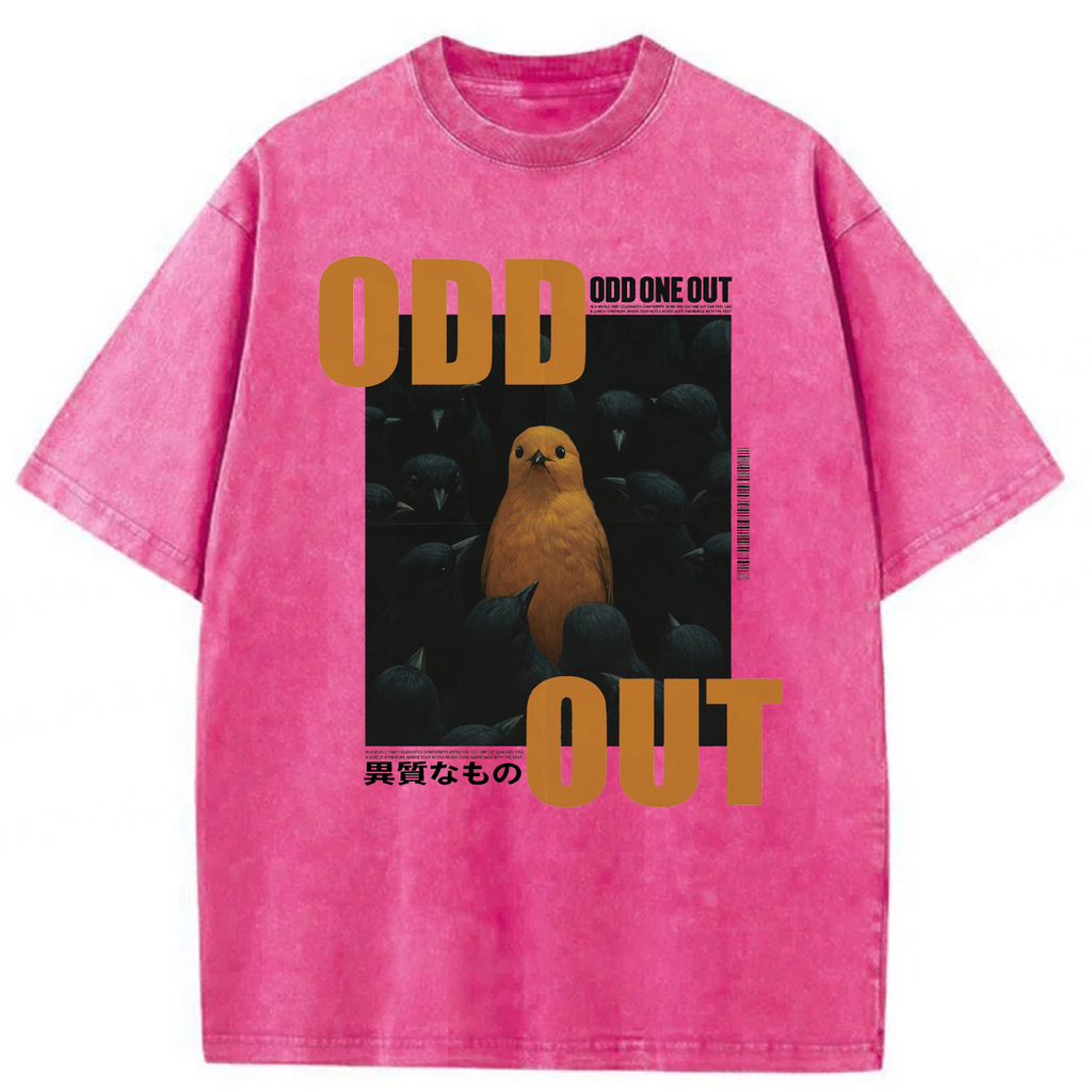 bbb Odd One Out Be Yourself Washed T-shirt