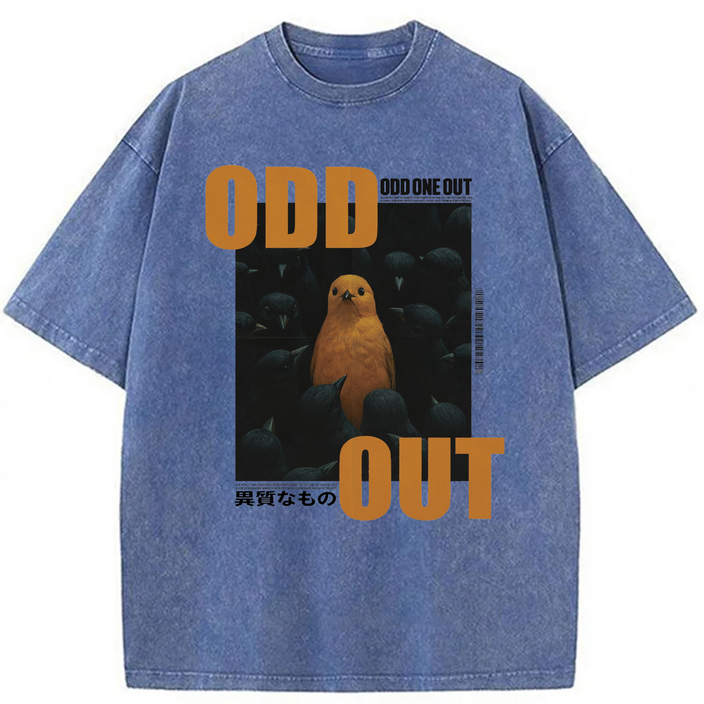bbb Odd One Out Be Yourself Washed T-shirt