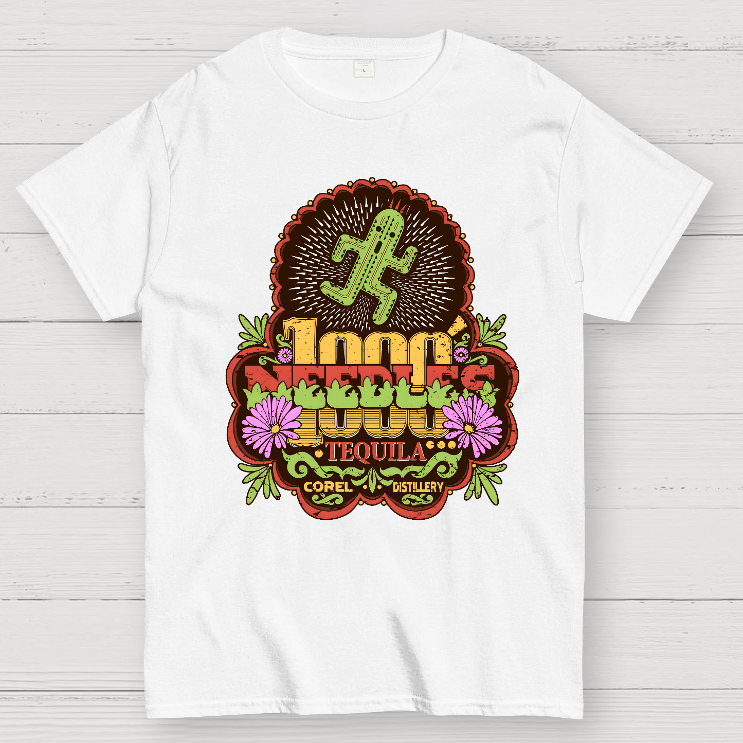 Funny 1000 Needles Tequila  T-Shirt