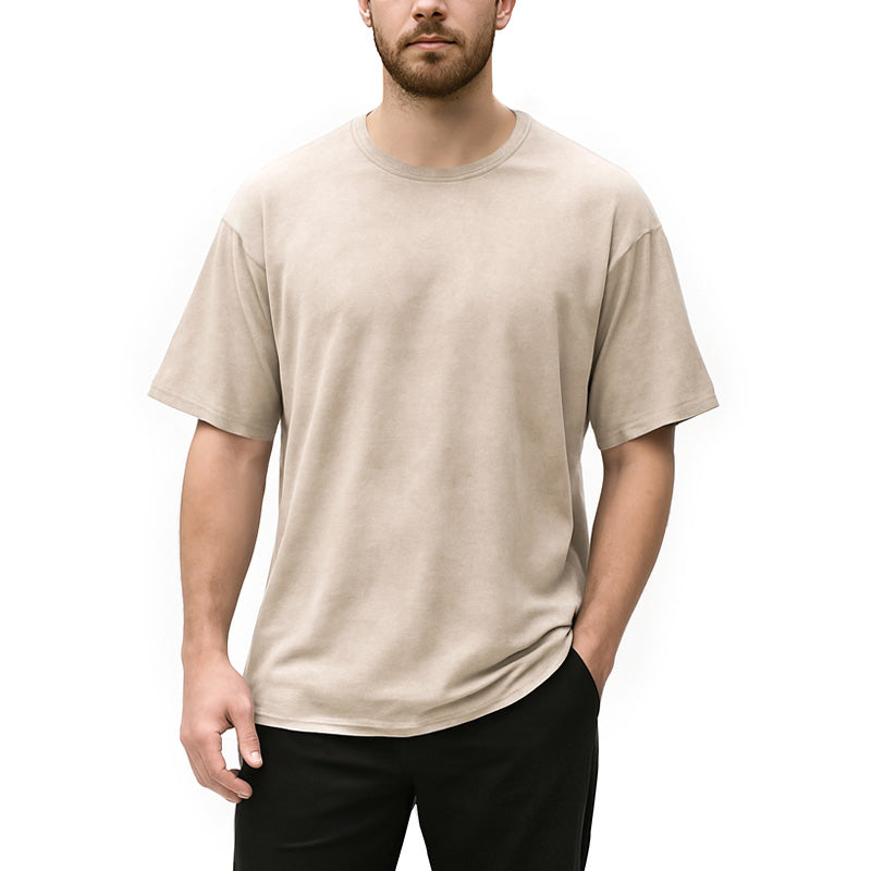 bbb I Do Not Think Therefore I Do Not Am Back Washed T-Shirt